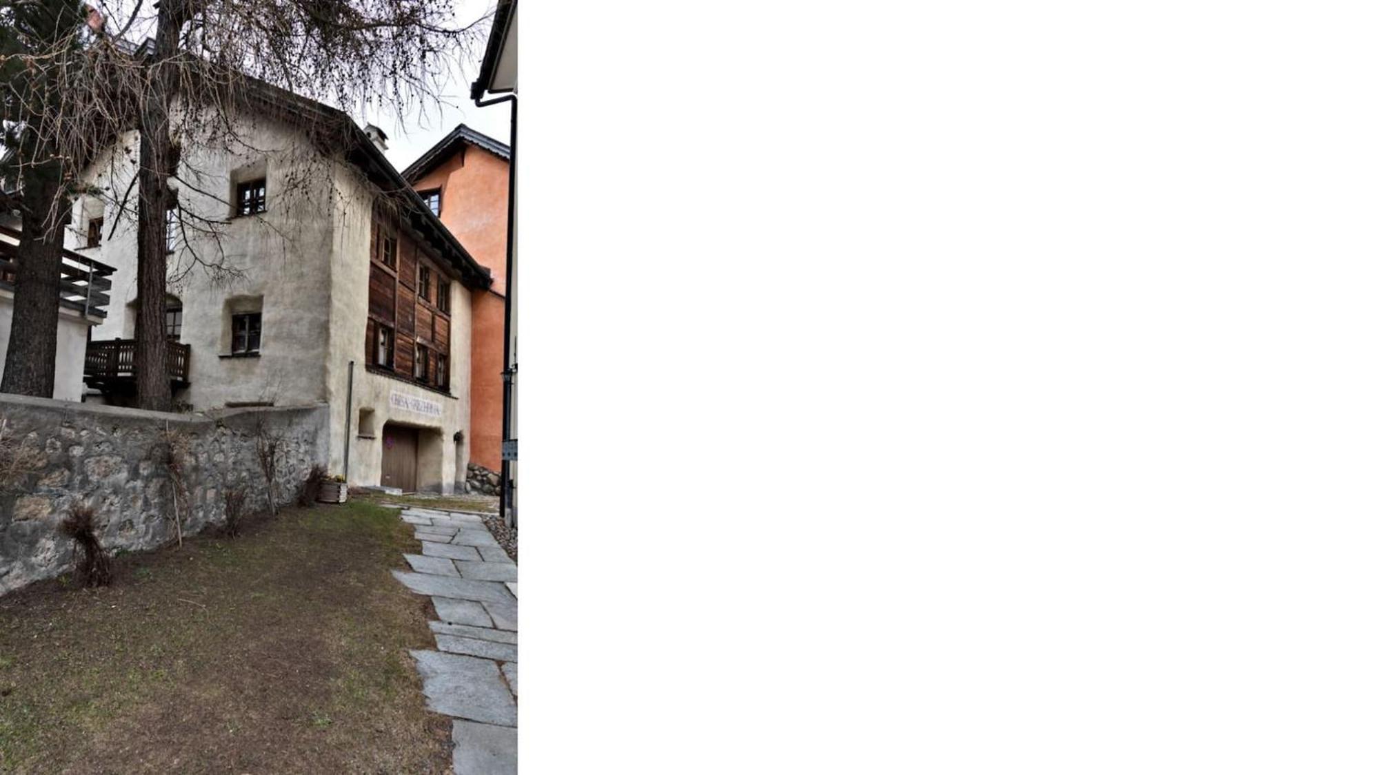 Chesa Grischuna - Madulain Buitenkant foto